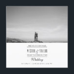 モダン&ミニマル結婚の写真招待状 招待状<br><div class="desc">再定義されたデザイン</div>