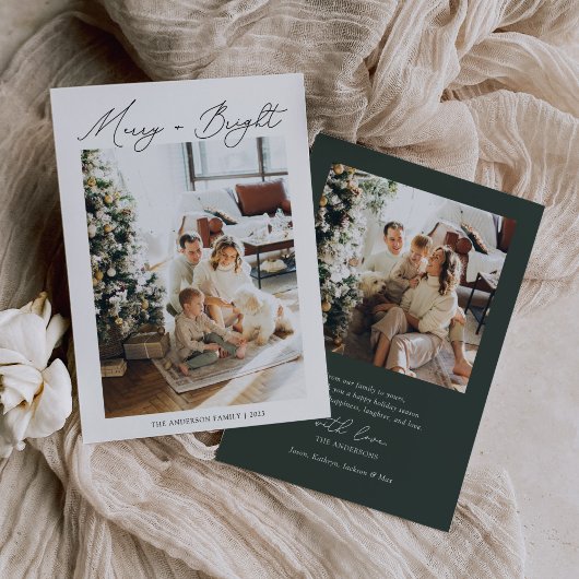 モダン ミニマル おしゃれで明るい グリーンの写真 シーズンカード