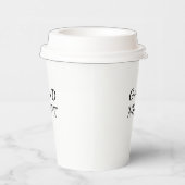 モダン ミニマル おやすみ まつげ 美的 紙コップ (右)