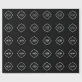 モダン, ミニマル, エレガント & カスタマイズ可能 ラッピングペーパー (フラット)