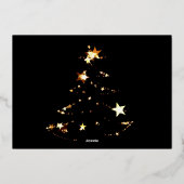 モダン ミニマル エレガント, 会社名 箔シーズンカード (裏面)