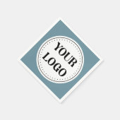 モダン、ミニマル、カスタマイズエレガント可能なオーナメント(&C) スタンダードカクテルナプキン (角)