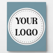 モダン、ミニマル、カスタマイズエレガント可能なオーナメント(&C) フォトプラーク (正面)