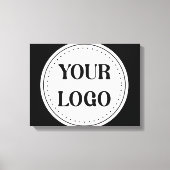 モダン、ミニマル、カスタマイズエレガント可能 キャンバスプリント (正面)