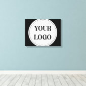 モダン、ミニマル、カスタマイズエレガント可能 キャンバスプリント (インサイチュ (ウッドフロア))