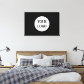 モダン、ミニマル、カスタマイズエレガント可能 キャンバスプリント (インサイチュ (寝室))