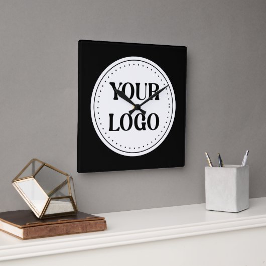 モダン、ミニマル、カスタマイズエレガント可能 スクエア壁時計 (オフィス)