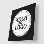 モダン、ミニマル、カスタマイズエレガント可能 スクエア壁時計 (傾斜)