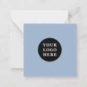 モダン、ミニマル、カスタマイズエレガント可能 ノートカード (正面)