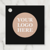 モダン、ミニマル、カスタマイズエレガント可能 フェイバータグ (正面)