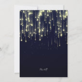 モダン ミニマル カリグラフィー ウェディング セーブ・ザ・デート 招待状 (裏面)