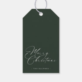 モダン ミニマル クリスマス ホリデー | ギフト タグ