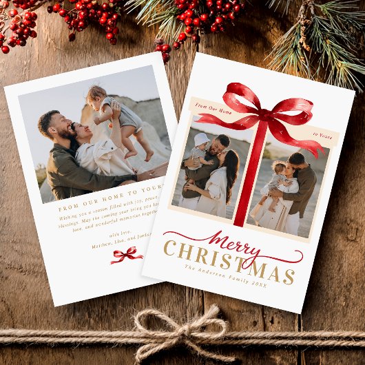 モダン ミニマル クリスマス 赤