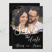 モダン ミニマル シンプル 招待状 (正面/裏面)