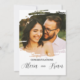 モダン ミニマル シンプル 招待状