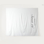 モダン ミニマル スイート16 フォト背景 タペストリー (正面(横))