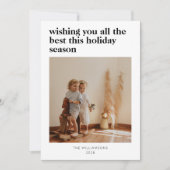 モダン ミニマル デザイン おしゃれな 写真 クリスマス (正面)