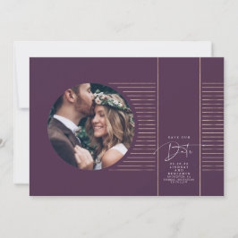 モダン ミニマル デリケート セーブ・ザ・デート フォト