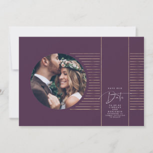 モダン ミニマル デリケート セーブ・ザ・デート フォト