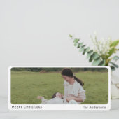 "モダン ミニマル パノラマ クリスマス フォト" (スタンド正面)