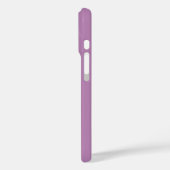 モダン ミニマル パープル デイジー 名前 ガール Case-Mate iPhoneケース (裏面 / 左)