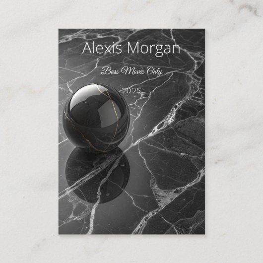 モダン ミニマル ピンクパープル ボーダー テンプレート プレイスカード (正面)