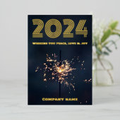 モダン ミニマル フォト エレガント,会社名 箔シーズンカード (立ち正面)