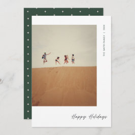 モダン ミニマル フォト グリーン クリスマス