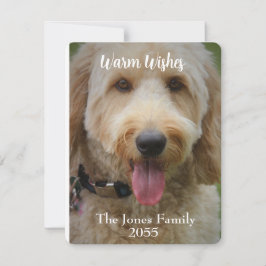 モダン ミニマル フォト シーズンカード