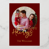 モダン ミニマル フォト ホリデー (正面)