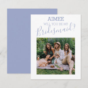 モダン ミニマル フォト   私のブライズメイドになってくれる？