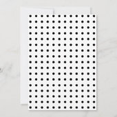 モダン ミニマル フォト 葬儀 案内 招待状 (裏面)