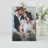 モダン ミニマル ブッシュ ピンク セーブザデート (スタンド正面)