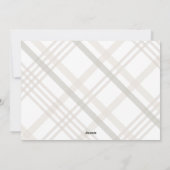 モダン ミニマル プライド フォト シーズンカード (裏面)