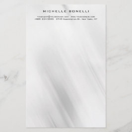 モダン ミニマル プロフェッショナル グレー デザイン 便箋