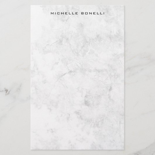 モダン ミニマル プロフェッショナル デザイン シンプル 便箋 (正面)