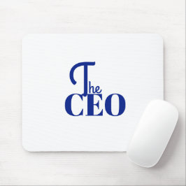 モダン ミニマル CEO ブルー マウスパッド