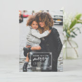モダン&ミニマル Very Mery Crismas Photo シーズンカード (スタンド正面)