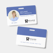 モダン&ミニマルCircle Photo Frame & Companyロゴ バッジ (Front & Back)