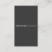 モダン&ミニマルNo.8名刺 名刺 (正面)