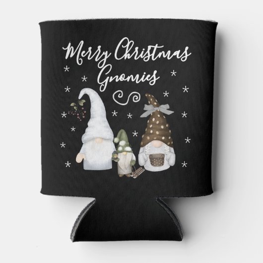 モダン メリークリスマス ノーミーズ フェスティブ ノーム 缶クーラー (正面)