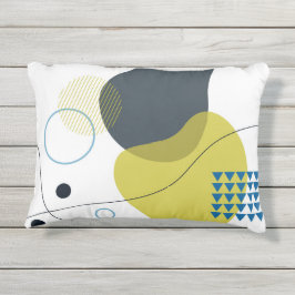 モダン，メンフィスカッコいい,ユニーク,トレンディーイラストレーション アウトドアクッション
