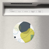 モダン,メンフィスカッコいい,ユニーク,トレンディーイラストレーション マグネット (インサイチュ (食洗機))