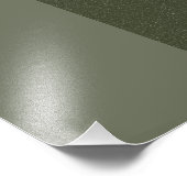 モダン モス デュアル テクスチャ ポスター - カスタマイズ可能 (角)