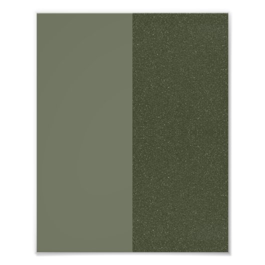 モダン モス デュアル テクスチャ ポスター - カスタマイズ可能 (正面)