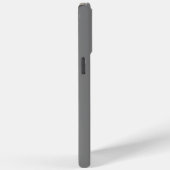 モダン モノグラム グレー Case-Mate iPhoneケース (裏面 / 右)