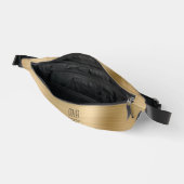 モダン モノグラム ゴールド ファニーパック (見開き)