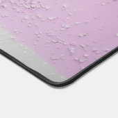 モダン，モノグラム，サロン,グリッター（模倣） デスクマット (コーナー)