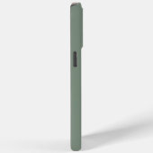 モダン モノグラム セージグリーン Case-Mate iPhoneケース (裏面 / 右)