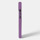 モダン モノグラム パープル Case-Mate iPhoneケース (裏面 / 左)